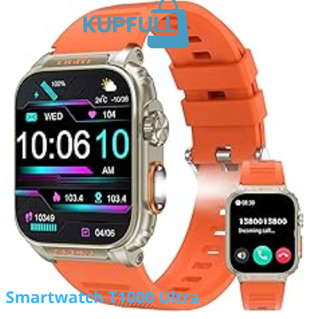UltraSync™:smartwatch t1000 ultra