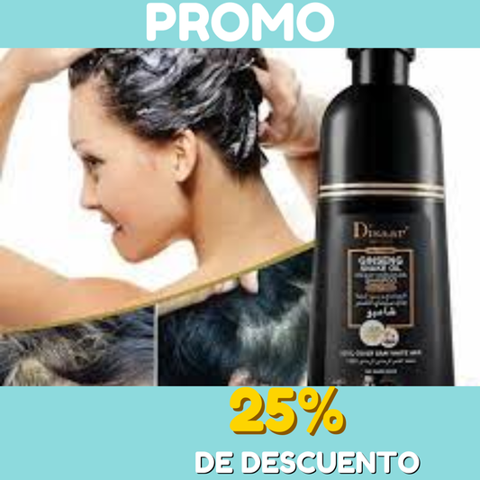 BioBlack™ Shampoo tinte para canas